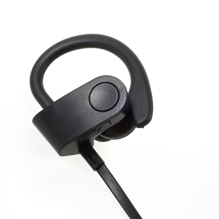 AMW-21 Ear Hook Stereo Bluetooth 4.2 Headset Sports Earphone with Mic for Samsung S8, Huawei P10 - Black-4