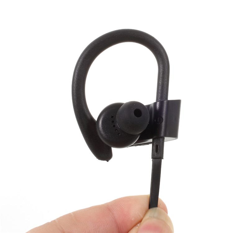 AMW-21 Ear Hook Stereo Bluetooth 4.2 Headset Sports Earphone with Mic for Samsung S8, Huawei P10 - Black-6