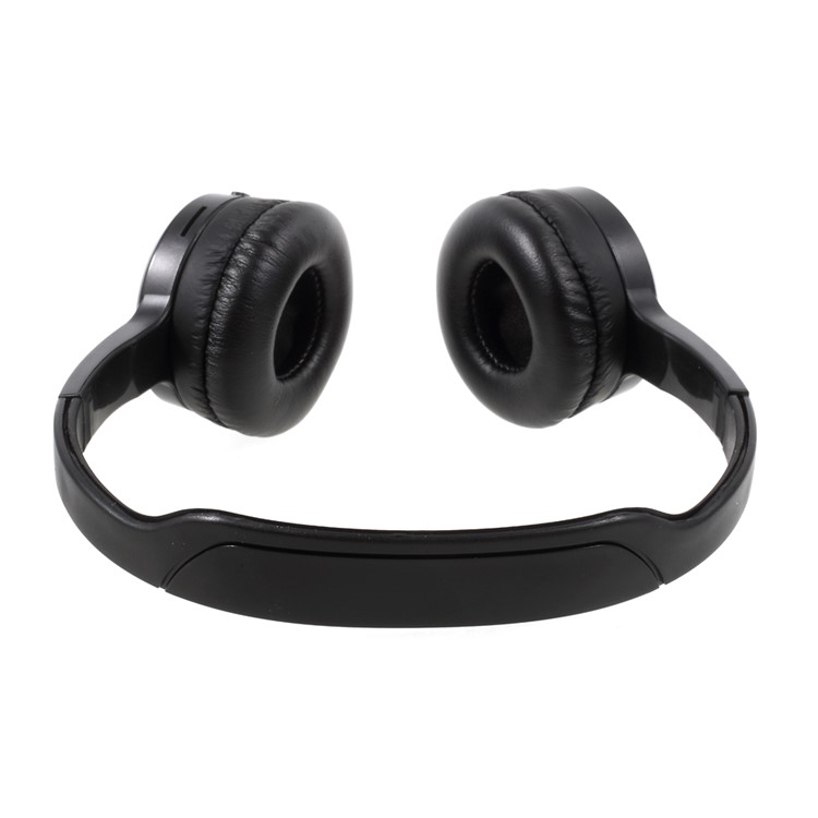 AMW-1000 Wireless Bluetooth Over-ear Headset with Mic/TF Card Slot/Audio Input/FM Radio - Black-5