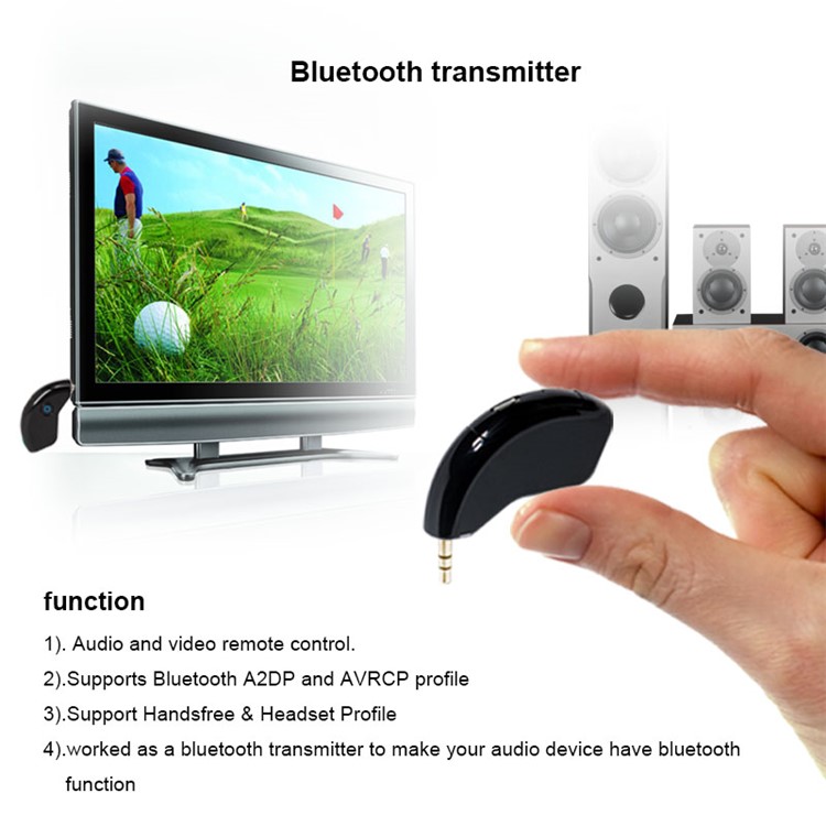 TX80 Portable 3.5mm Mini Bluetooth Audio Transmitter Stereo Adapter Bluetooth Dongle-1
