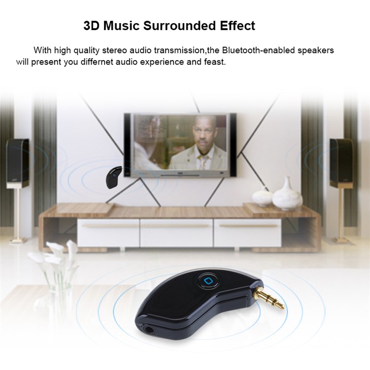 TX80 Portable 3.5mm Mini Bluetooth Audio Transmitter Stereo Adapter Bluetooth Dongle-5