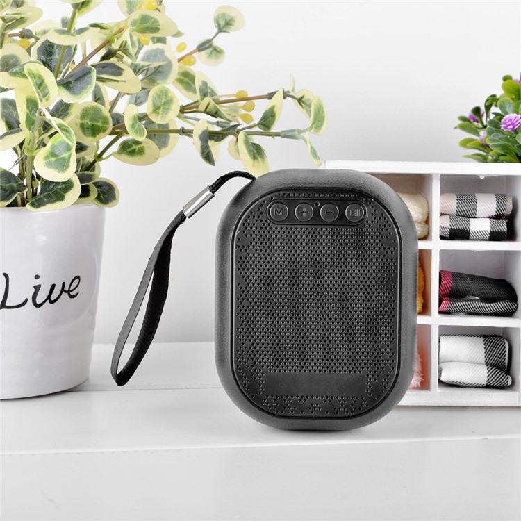 S7 Mini Pocket Size Wireless Bluetooth Speaker Support TF Card for iPhone 7, Samsung S8 etc. - Black-6