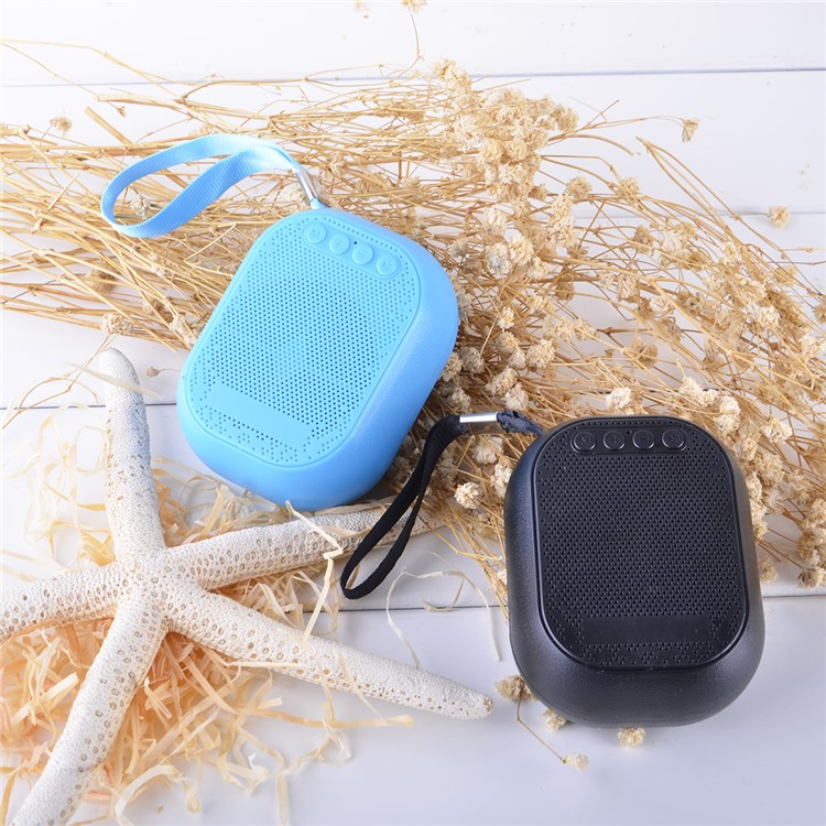 S7 Mini Pocket Size Wireless Bluetooth Speaker Support TF Card for iPhone 7, Samsung S8 etc. - Black-7