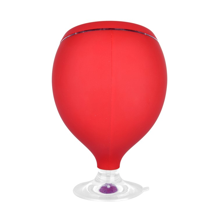 Whale Tail Shape IPX6 Waterproof Bluetooth Speaker Shower Bluetooth Speaker - Red-2