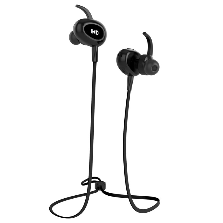 FOZENTO FT6 Noise Isolating Sports IPX5 Sweat-proof Headset with Mic for iPhone 7, Samsung S8 etc. - Black-1