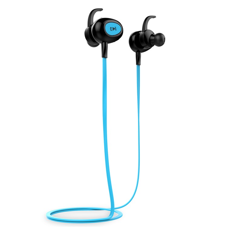 FOZENTO FT6 Noise Isolating Sports Wireless Bluetooth 4.2 Headphone for iPhone 7, Samsung S8 etc. - Blue-4
