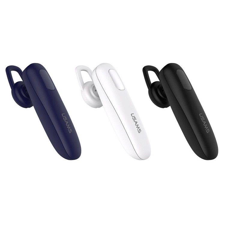 USAMS US-LK001 LK Serie Einzel-Stereo-Bluetooth-Kopfhörer + Selfie-Timer 2-in-1-Design - Blau-5