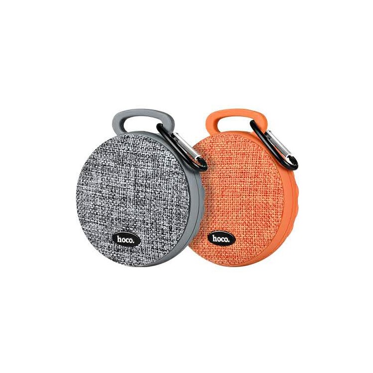 HOCO BS7 MoBu Sports Wireless Speaker Portable Cloth Texture Bluetooth Music Speaker - Grey-3