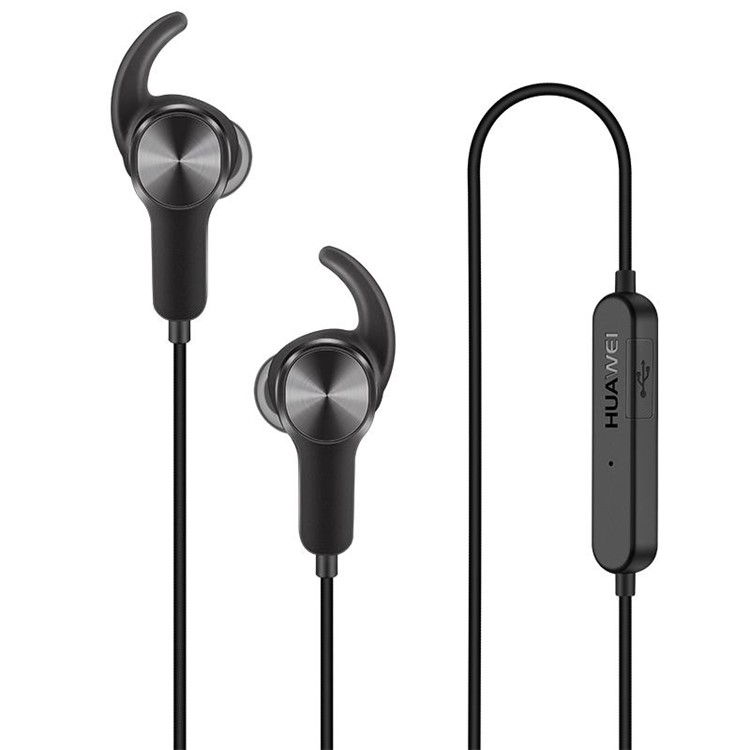 HUAWEI AM60 Sports Bluetooth Headset Earhook In-ear Stereo Headphone with Mic - Black-5