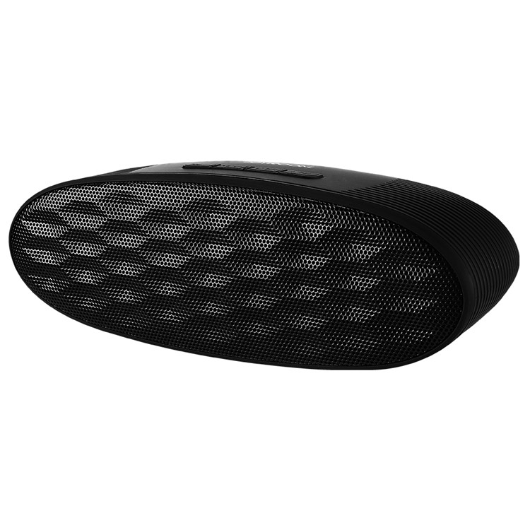 JOYROOM JR-M01 Mini Metal Dual Speaker Bluetooth Speaker with Mic/TF Card Slot / 3.5mm Jack - Black-1