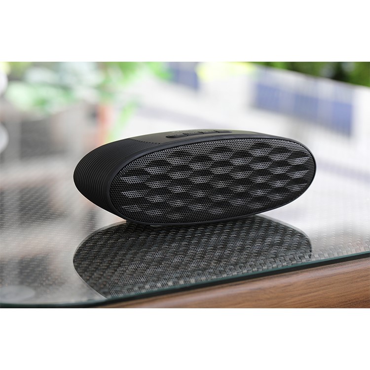 JOYROOM JR-M01 Mini Metal Dual Speaker Bluetooth Speaker with Mic/TF Card Slot / 3.5mm Jack - Black-7