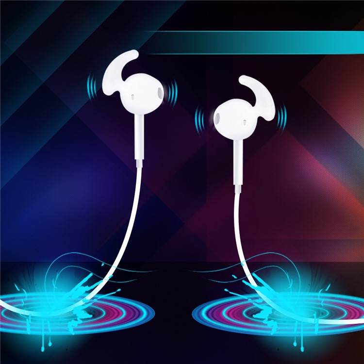 BTH-S6 Bluetooth In-Ear Sport Headset for iPhone Samsung - White-1