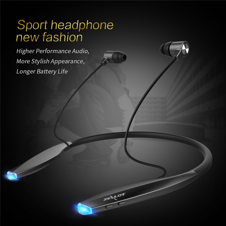 ZEALOT H7 Bluetooth sans coude-preuve In-oreillette avec attraction magnétique - Noir-3