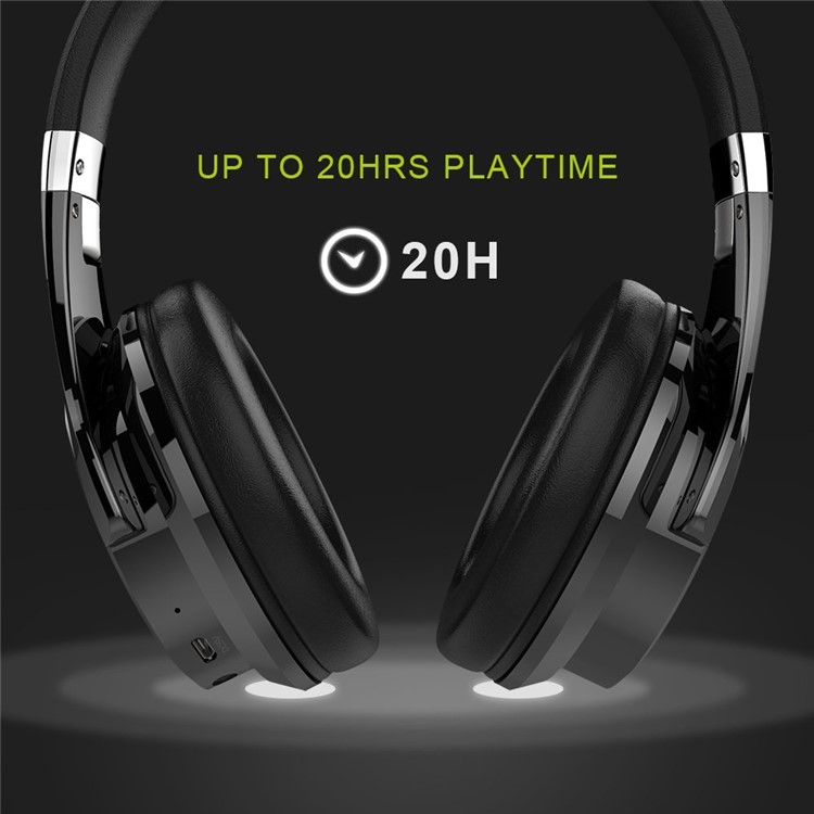 ZEALOT B21 Deep Bass Portable Touch Control Wireless Bluetooth Over-ear Headphone with Mic - Black-1