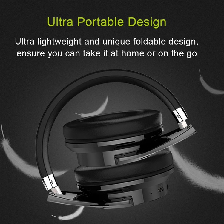ZEALOT B21 Deep Bass Portable Touch Control Wireless Bluetooth Over-ear Headphone with Mic - Black-10