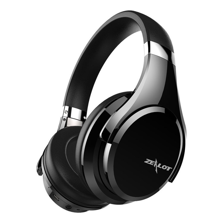 ZEALOT B21 Deep Bass Portable Touch Control Wireless Bluetooth Over-ear Headphone with Mic - Black-3