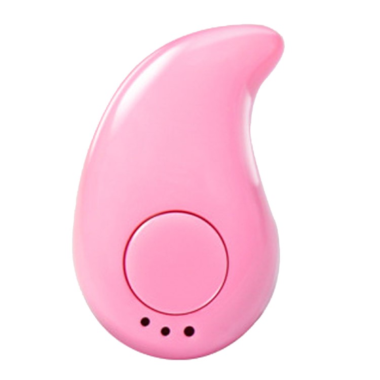 S530 Invisible Single Bluetooth Earphone Stereo CVC6.0 Wireless Headset for iPhone 7, Huawei P10 - Pink-10