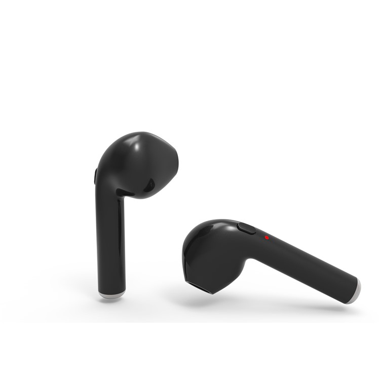 HBQ i7 Mini Single Bluetooth 4.1 Stereo Earpiece with Mic for iPhone, Samsung, Huawei etc. - Black-2