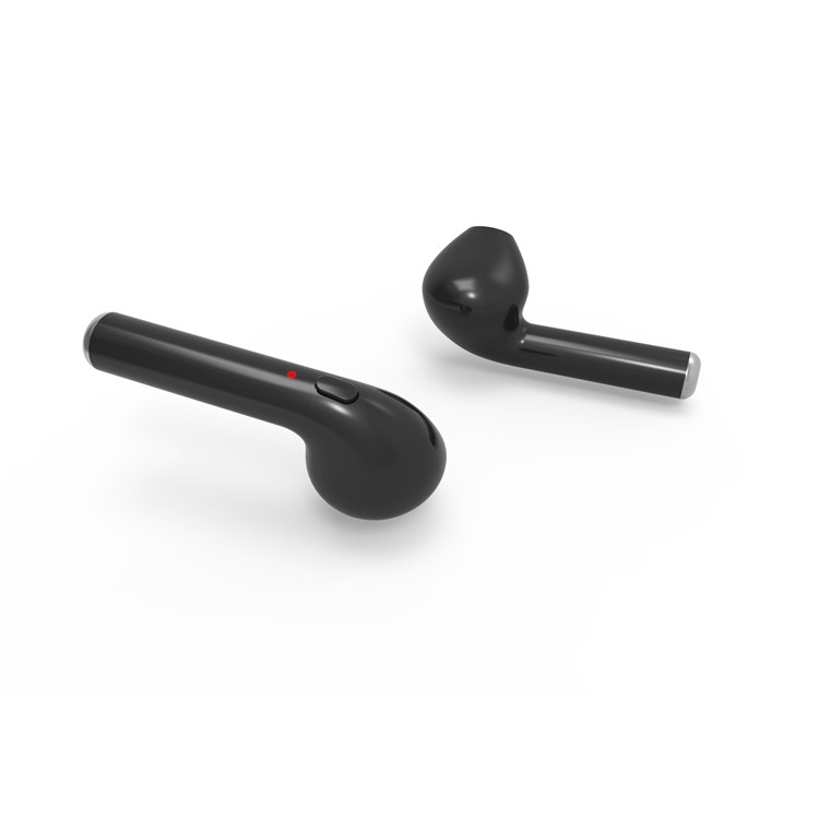 HBQ i7 Mini Single Bluetooth 4.1 Stereo Earpiece with Mic for iPhone, Samsung, Huawei etc. - Black-3