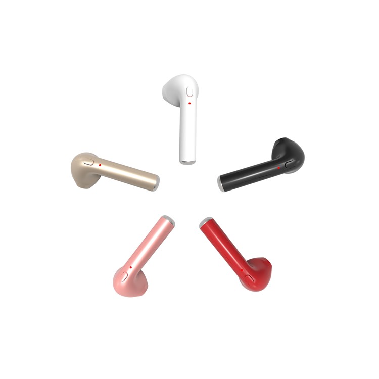 HBQ i7 Mini Single Bluetooth 4.1 Stereo Earpiece with Mic for iPhone, Samsung, Huawei etc. - Black-8