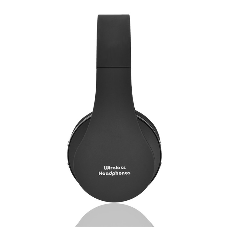 BTH-8252 Foldable Bluetooth Wireless Headphone Over-ear Stereo Headset for iPhone 7, Huawei P10 - Black-4