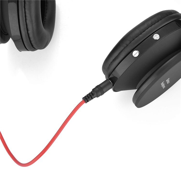 BTH-8252 Foldable Bluetooth Wireless Headphone Over-ear Stereo Headset for iPhone 7, Huawei P10 - Black-7