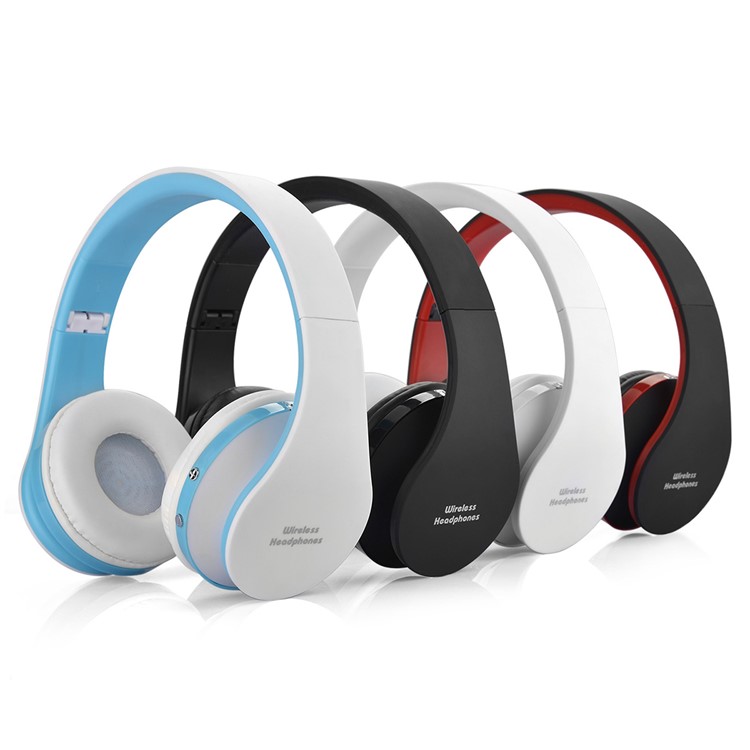 BTH-8252 Foldable Bluetooth Wireless Headphone Over-ear Stereo Headset for iPhone 7, Huawei P10 - Black-9
