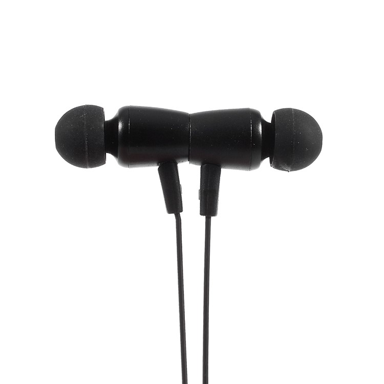 STN-815 Sports Bluetooth Headset In-ear Headphone with Mic for iPhone Samsung etc - Black-2
