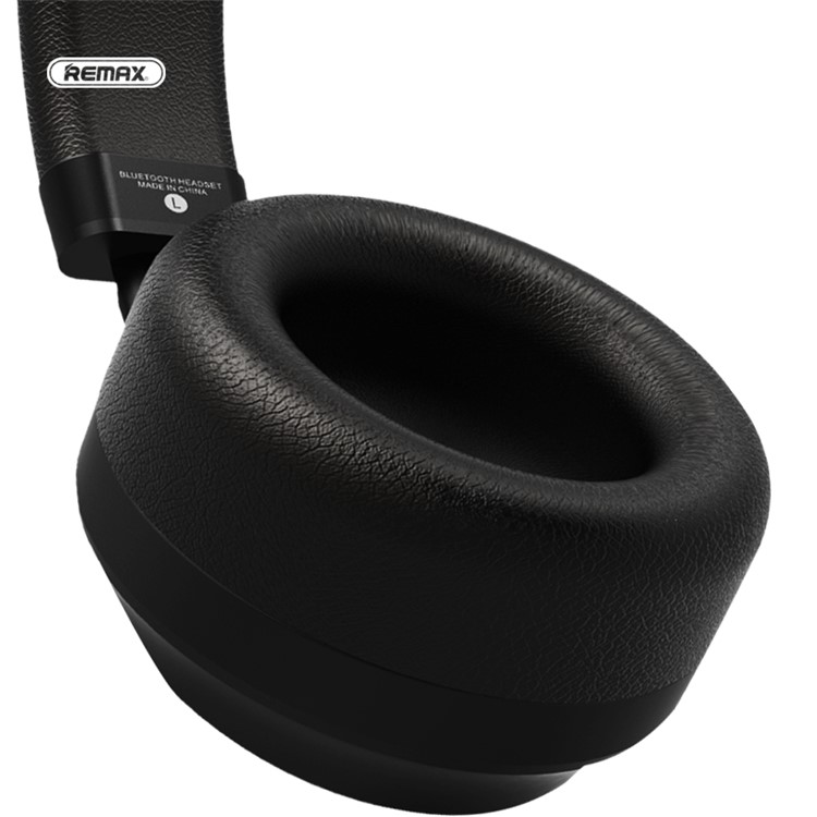 REMAX 500H Bluetooth 4.1 Over-ear Stereo Music Headset(CE/RoHS/FCC) - Black-4