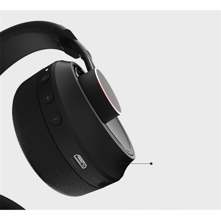 REMAX 500H Bluetooth 4.1 Over-ear Stereo Music Headset(CE/RoHS/FCC) - Black-7