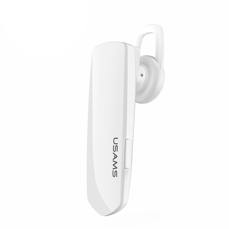 

USAMS US-LF001 LF Series Single In-ear Bluetooth Wireless Headphone for iPhone Samsung - White