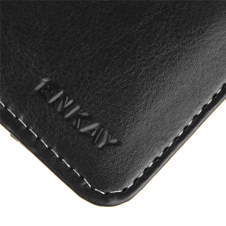 Custodia ENKAY ENK-7041 In Pelle Di Cavallo Pazza Per Tablet Da 10 Pollici, Dimensioni: 23,5-26 X 14-17 Cm - Nero-5