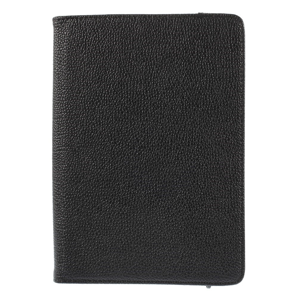 Custodia in Pelle Rotante Per Ipad Samsung Tablet pc Dimensione Retrattile: 8 - 13,5 cm (w), 15 - 20,3 cm (l) - Nero-2