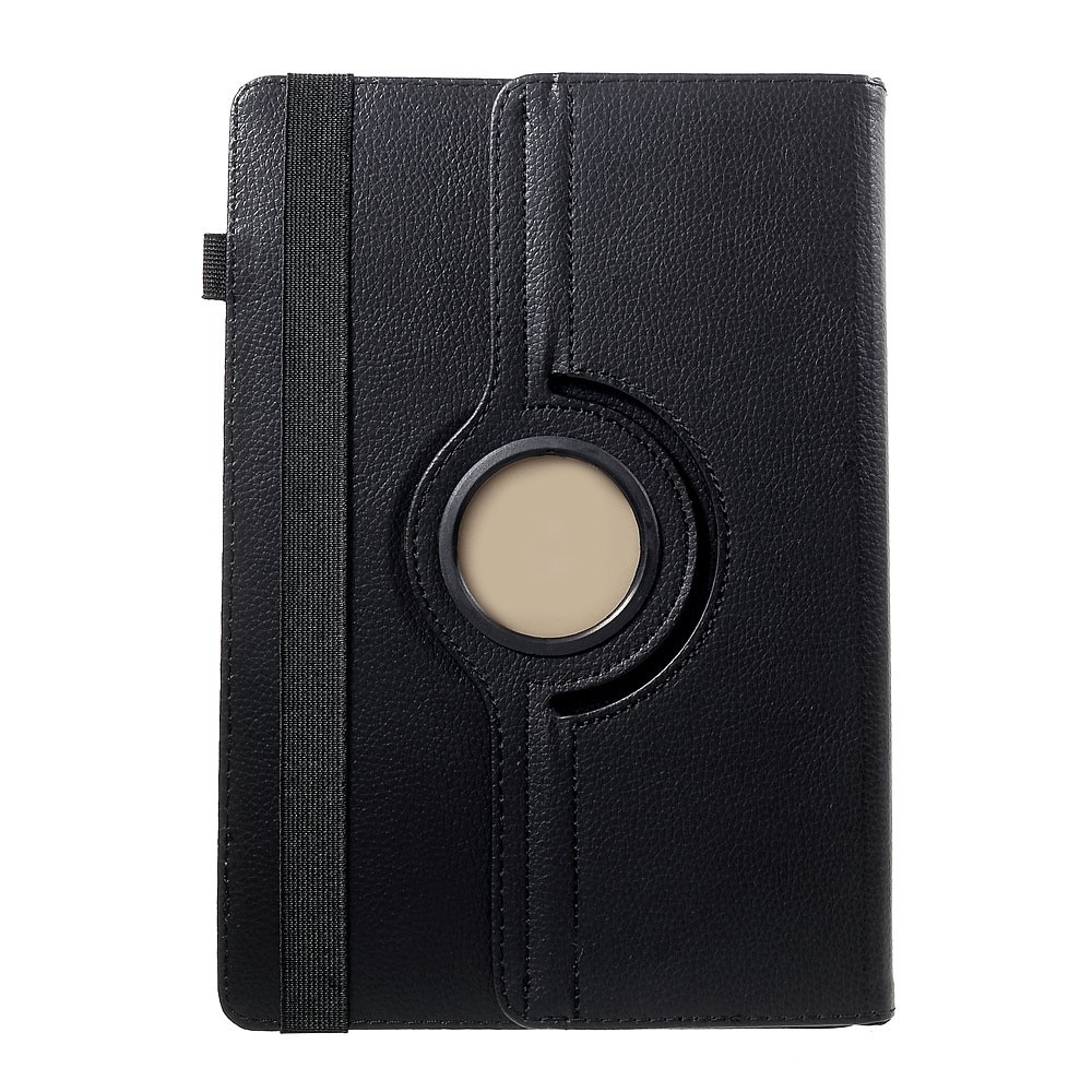 Custodia Protettiva Universale In Cuoio Universale In Custodia Universale In Pelle Universale A 360 Gradi Per Tablet Da 9-10 Pollici - Nero