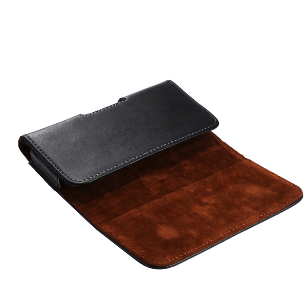 Split Genuine Leather Belt Clip Holster for iPhone 6 Plus / 6s Plus / Samsung Note 4 Mega-5