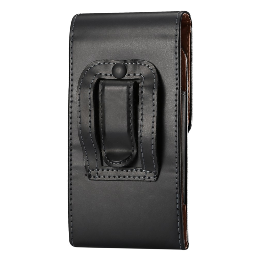 Cuero Liso Vertical Pouch Funda Para IPhone X / 8 / 11 Pro / Samsung Galaxy S7 / S6 / Sony Xperia Z3 +-2