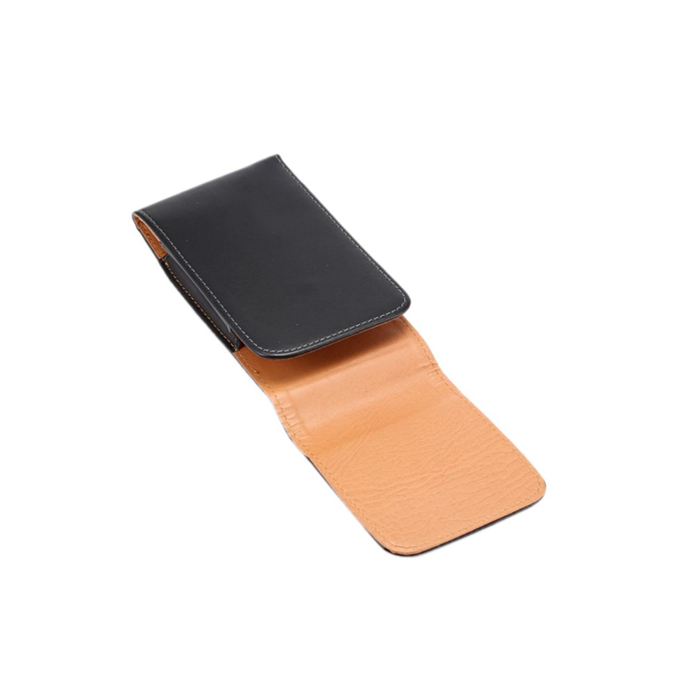 Cuero Liso Vertical Pouch Funda Para IPhone X / 8 / 11 Pro / Samsung Galaxy S7 / S6 / Sony Xperia Z3 +-4