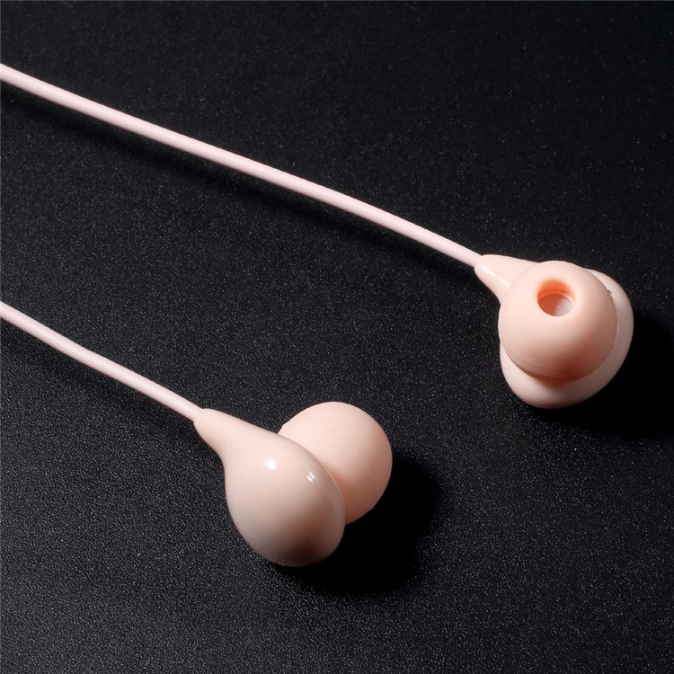

VORSON VE-008 Candy Series 3.5mm In-ear Headphone with Drive-by-wire Control for Samsung S8 etc. - Pink, iPhone 6s Plus