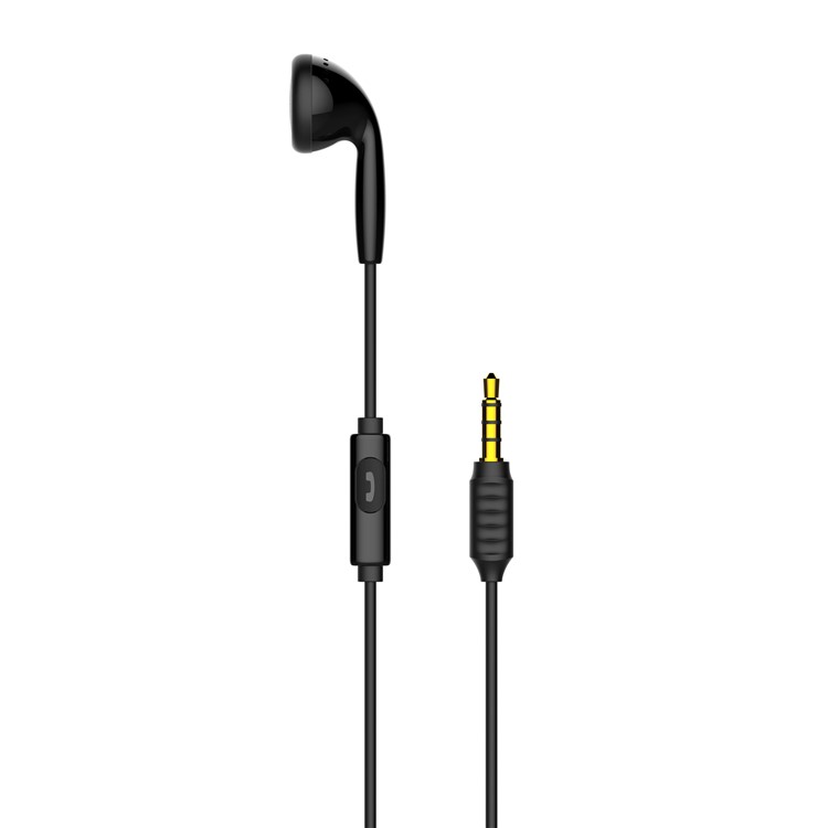 BASEUS Encok H09 1.2m Single In-ear Wired Earphone with Mic - Black-1