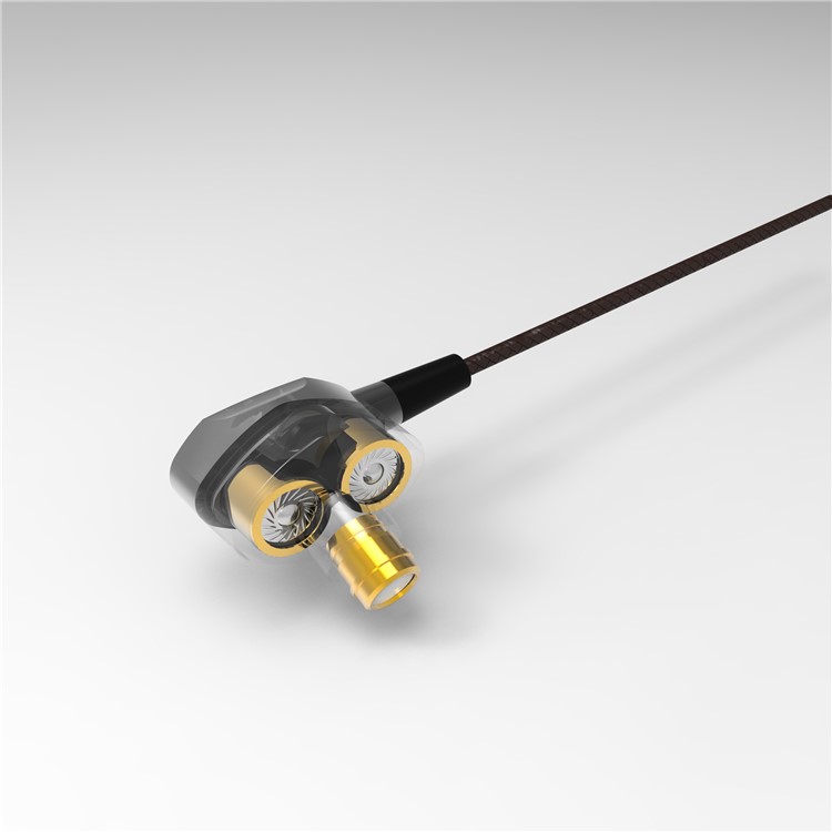 3.5mm Sports Wired In-ear Dual Dynamic Driver HiFi Earphone with Mic-4