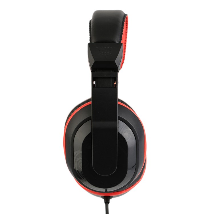 ZC765501 3.5mm Adjustable Gaming Headphones Stereo Noise-canceling Computer Headset - Red-6