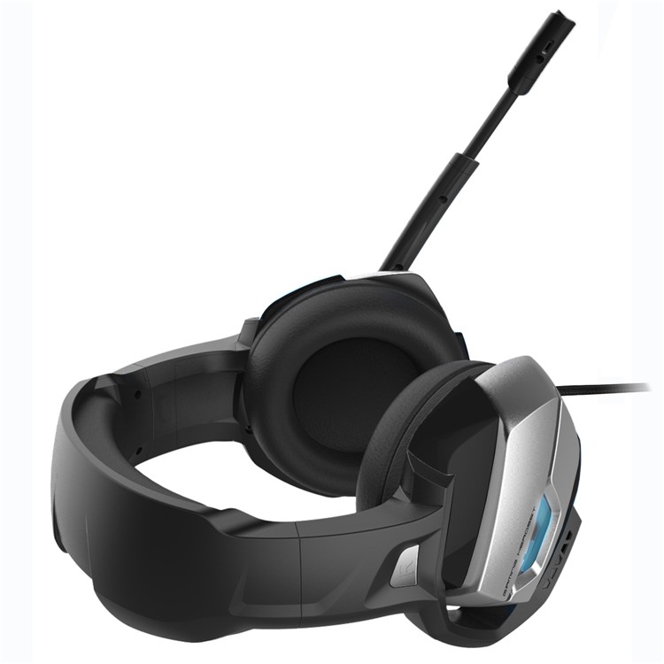 ONIKUMA K5 3,5 Mm Deep Bass Gaming Headset USB LED Kopfhörer Mit Mikrofon Für PS4 / XBOX One / Laptop / Pc - Schwarz-13