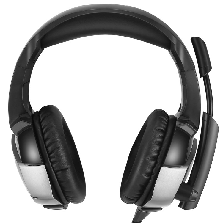 ONIKUMA K5 3,5 Mm Deep Bass Gaming Headset USB LED Kopfhörer Mit Mikrofon Für PS4 / XBOX One / Laptop / Pc - Schwarz-3