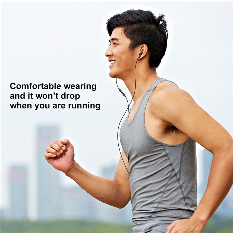 BASEUS Encok C16 Type-C Connector Wired Control In-ear Earphone with Mic for Samsung Note 8/S8/S8 Plus - Black-4