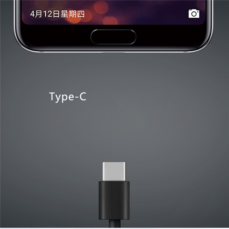 OEM HUAWEI Active Noise Cancelling 3 Type-c Port In-ear Earphone with MEMS Microphone - Black-11
