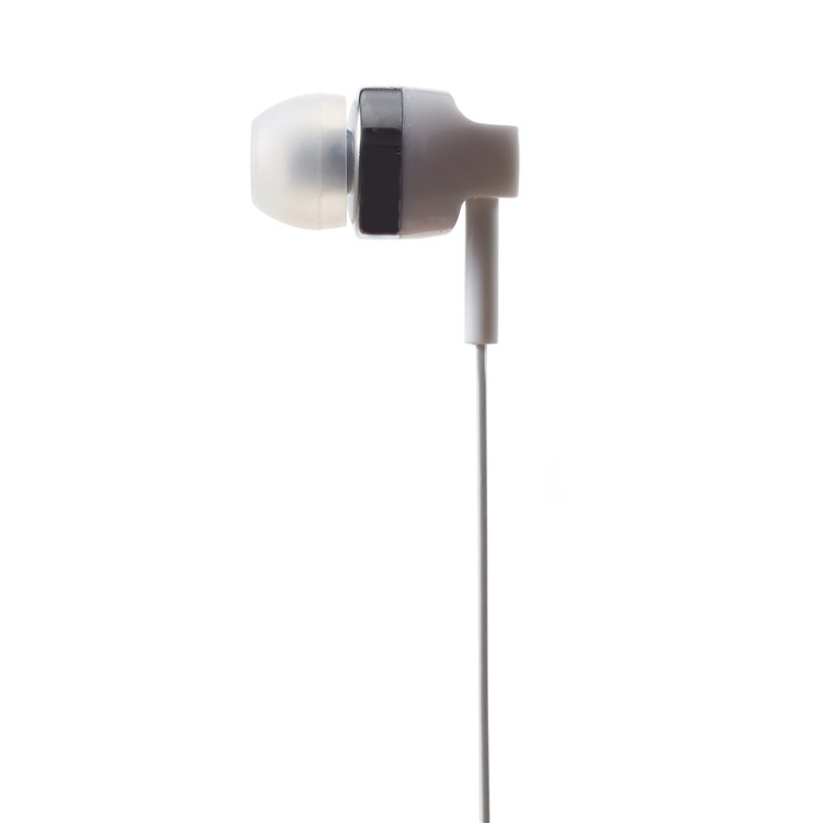 LANGSDOM JD82 3.5mm In-Ear Stereo Super Bass Wired Headphone with Microphone for iPhone Samsung LG - White-2