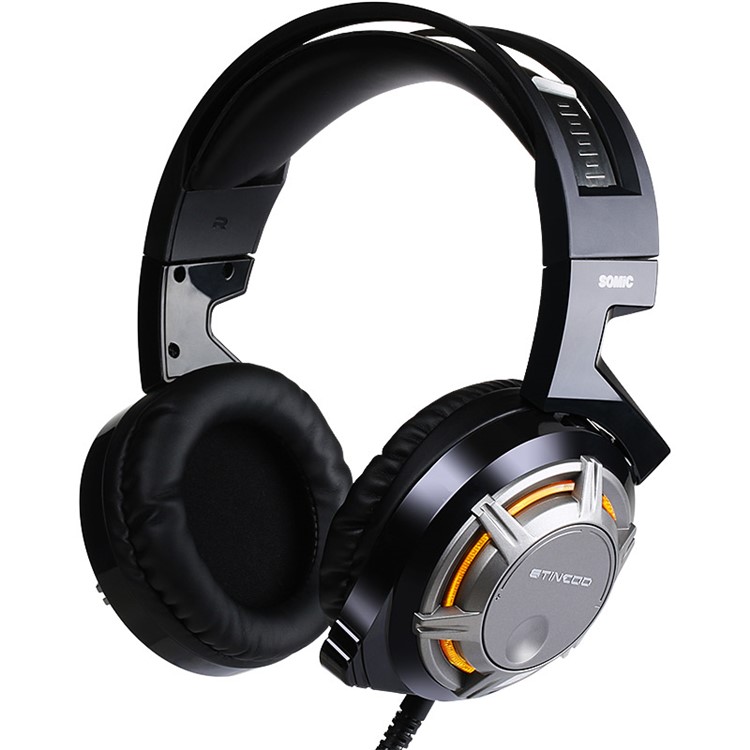 SOMIC G926 USB Wired PC Gaming Stereo Headset Headphone with Volume Control - Black-1
