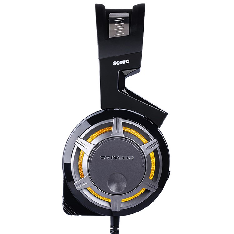 SOMIC G926 USB Wired PC Gaming Stereo Headset Headphone with Volume Control - Black-3