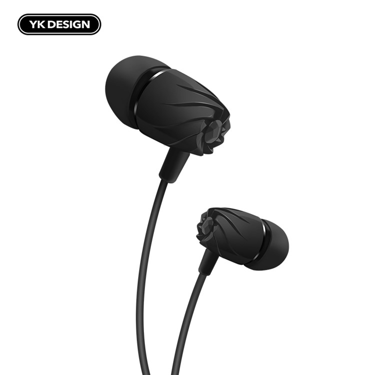 Yk R6 Spirale Intra Auriculaire Filaire Contrôle 35mm écouteurs