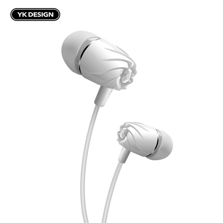 Yk R6 Spirale Intra Auriculaire Filaire Contrôle Stéréo Casque 35